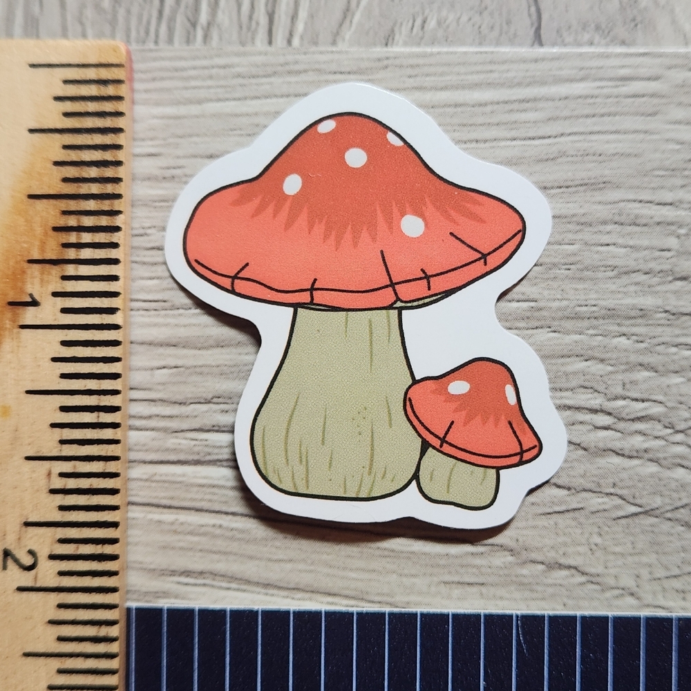 10/$10 Stickers Mushrooms Nature Fungi